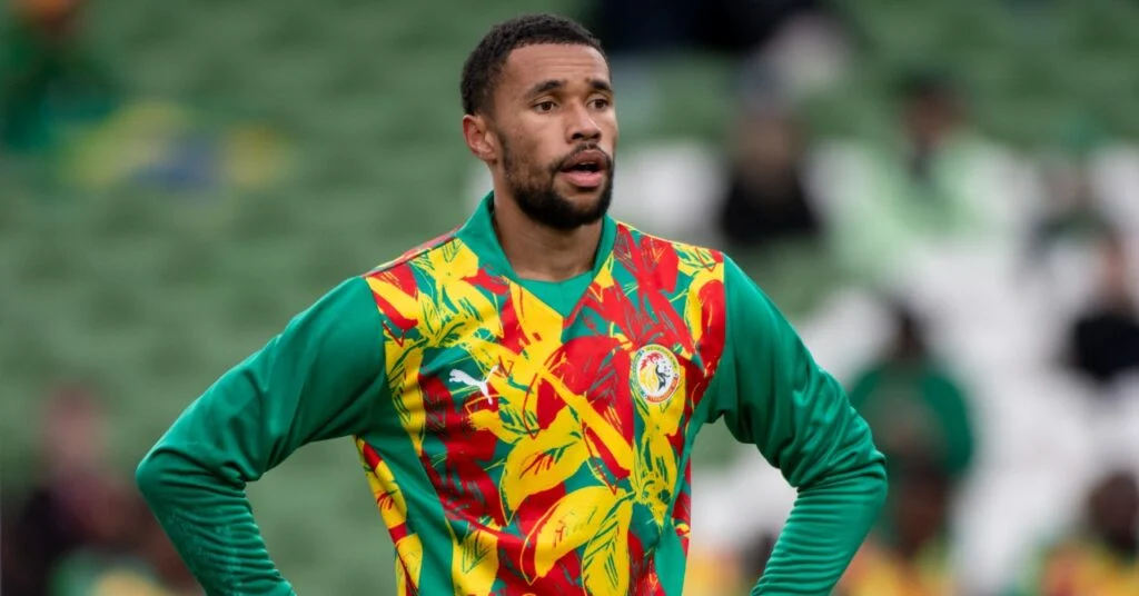 Yéhvann Diouf lors de la finale Sénégal-Maroc