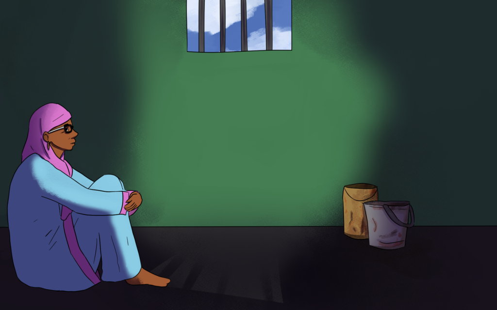 Illustration symbolisant une personne détenue de manière illégale