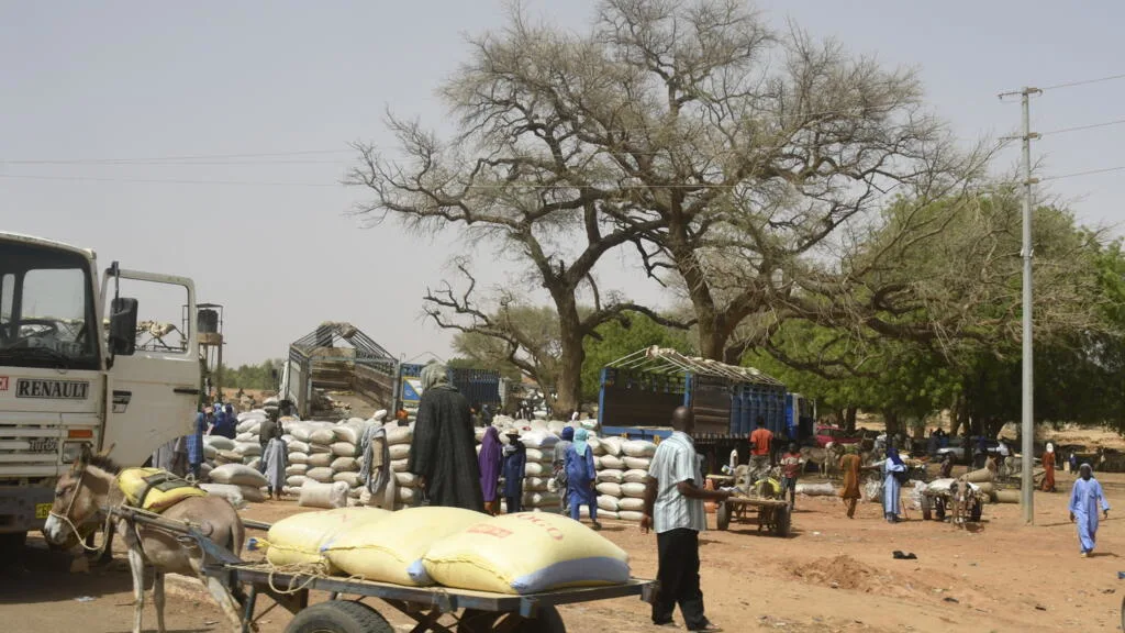 Déplacés fuyant les violences au Niger