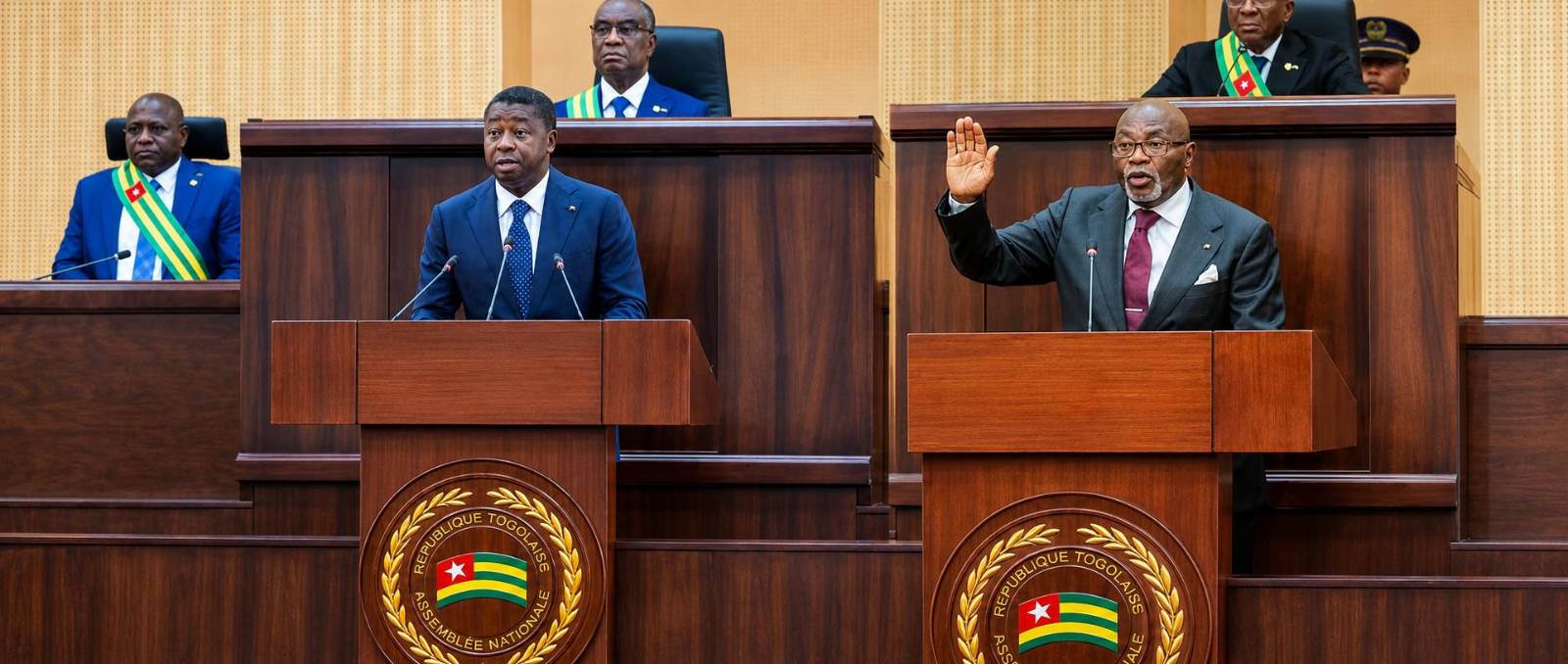 Portrait de Faure Gnassingbé