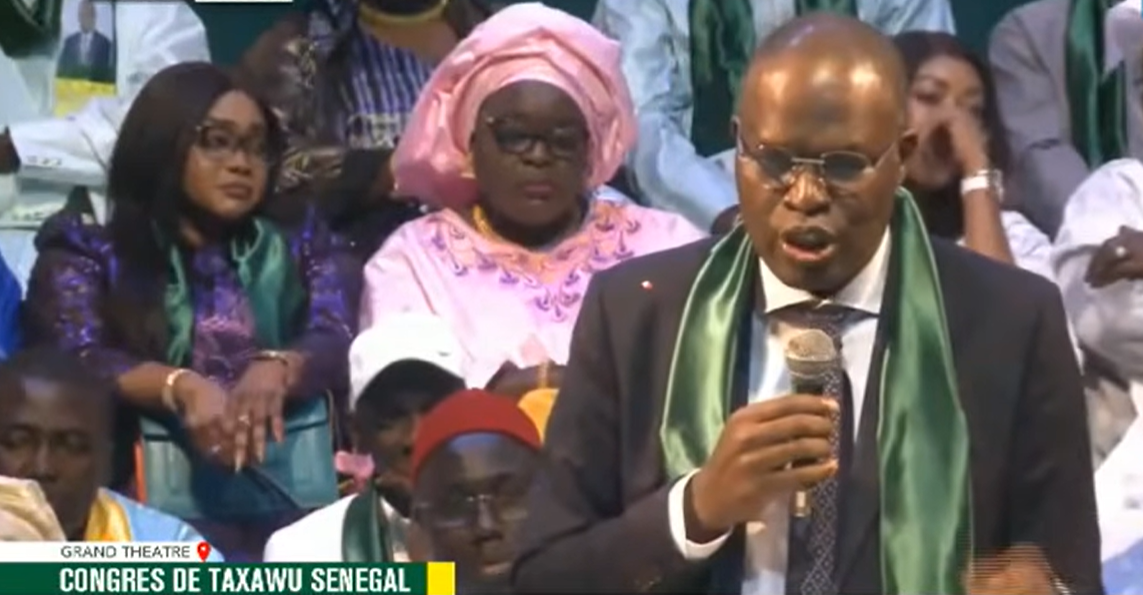 Congrès constitutif de Taxawu Sénégal / Khalifa Sall déclare la guerre au tandem Diomaye-Sonko