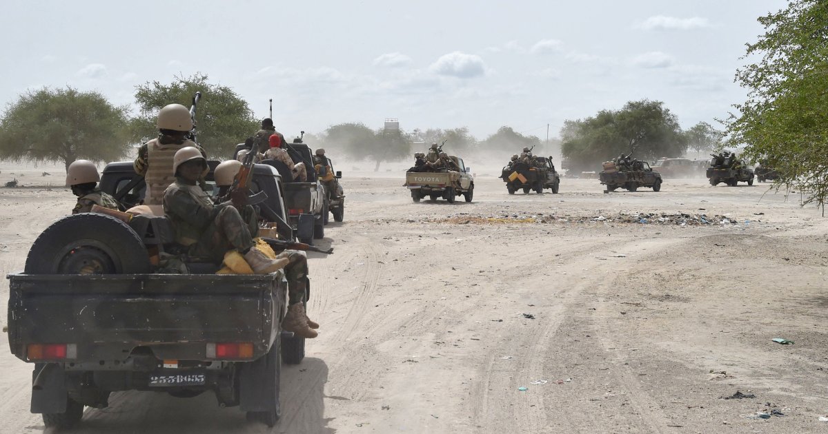 Soldats nigériens engagés contre Boko Haram, lac Tchad