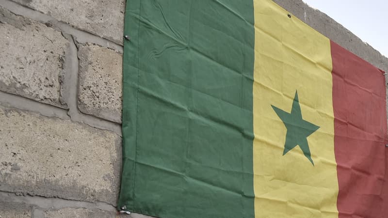 Le drapeau du Sénégal.