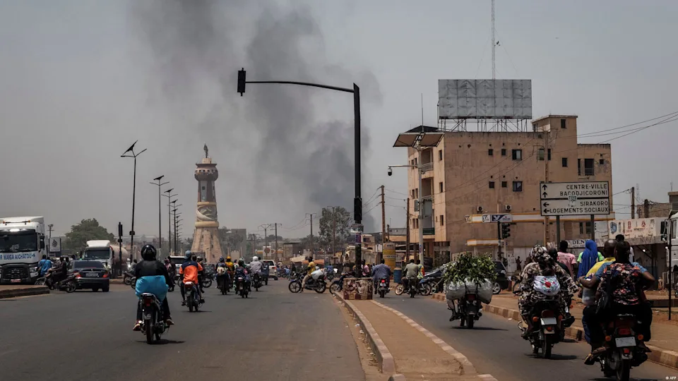 Vue de Bamako après les attaques menées par les rebelles touareg et le Jnim fin avril.