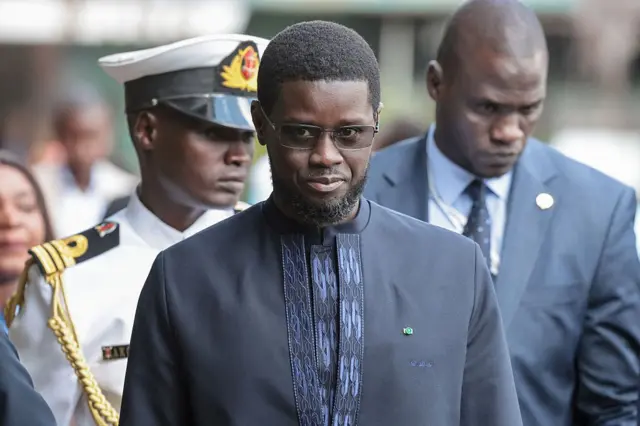 Le président sénégalais Bassirou Diomaye Faye