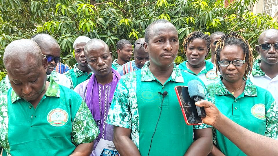 Ousmane Bolly, président de l’Union des gérants et caissiers de dépôts pharmaceutiques publics du Burkina Faso