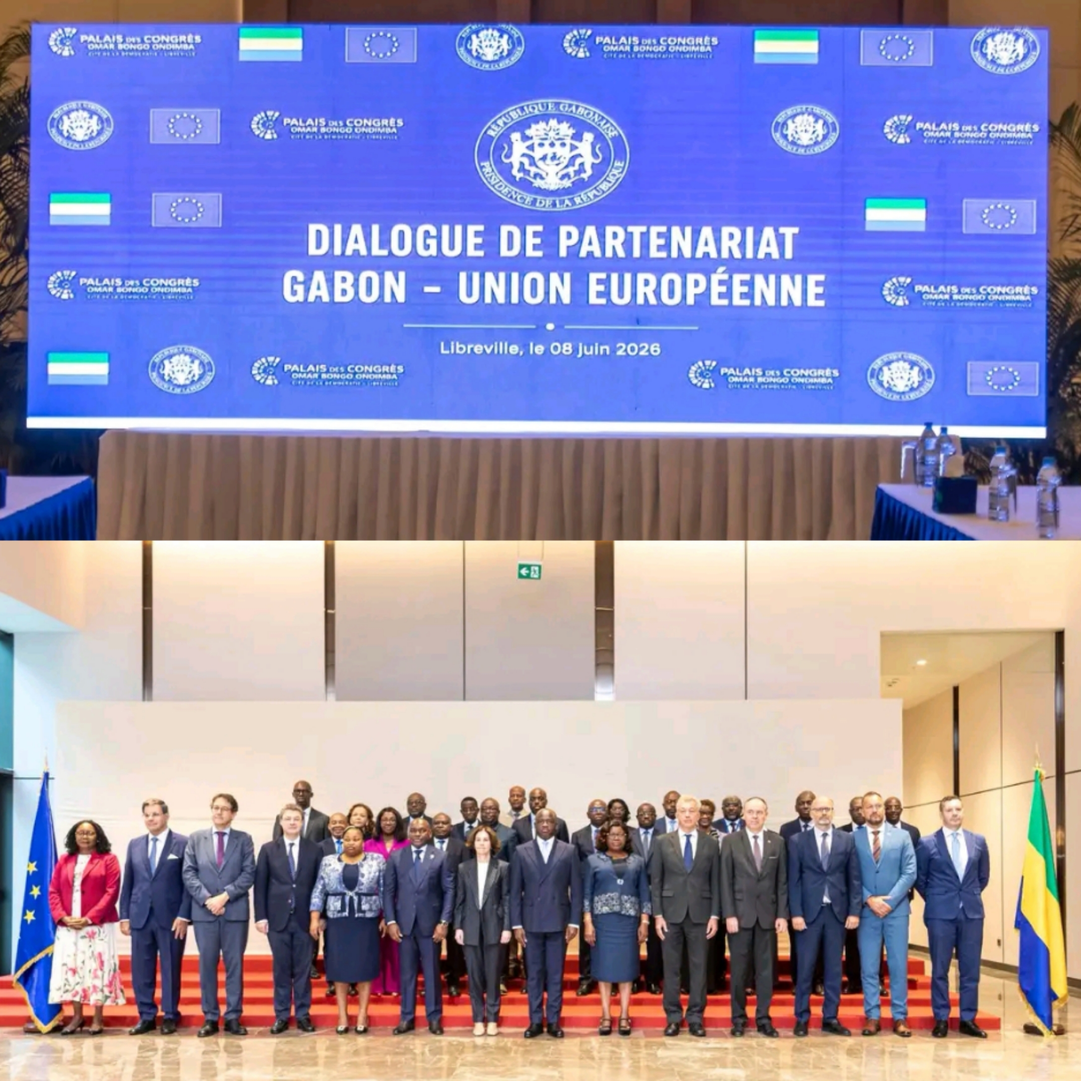 Rencontre entre le Gabon et l'Union européenne à Libreville