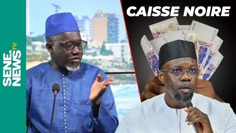 L’imam Kanté lors d’une conférence de presse sur les fonds spéciaux