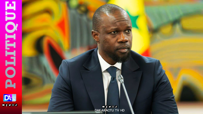 Portrait Ousmane Sonko lors d