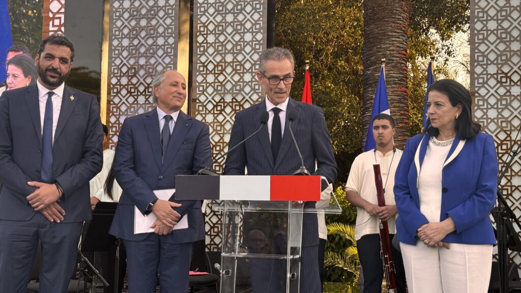 Célébration de la Fête nationale française au Maroc en présence de Philippe Lalliot