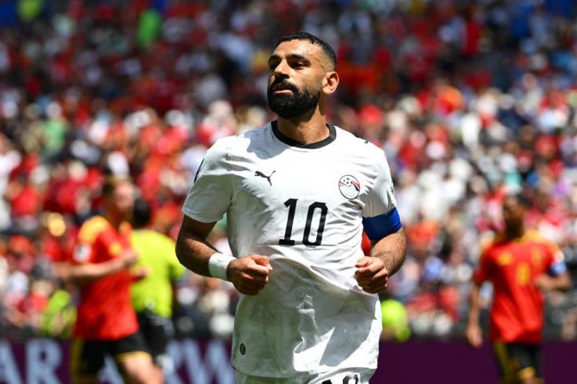 Mohamed Salah avec l'équipe d'Égypte lors de la Coupe du monde 2026
