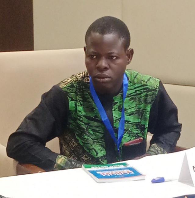 M. Seydou Hamidou, membre d’une association de jeunes