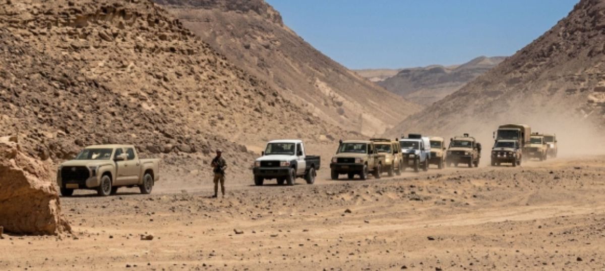 Opération de sécurisation des frontières libyennes vers le Tchad