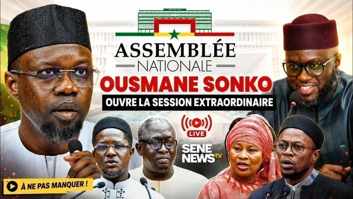 session parlementaire au Sénégal : Sonko déclenche des investigations à l'Assemblée