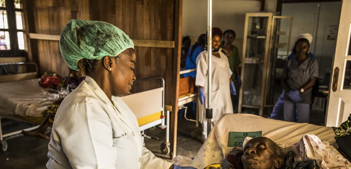 Carte de l'épidémie d'Ebola en RDC avec zones touchées
