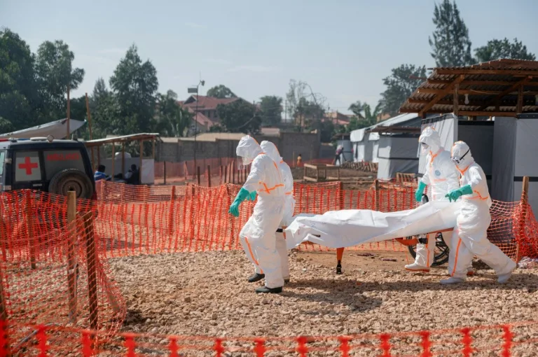 Illustration de l'épidémie d'Ébola en République démocratique du Congo