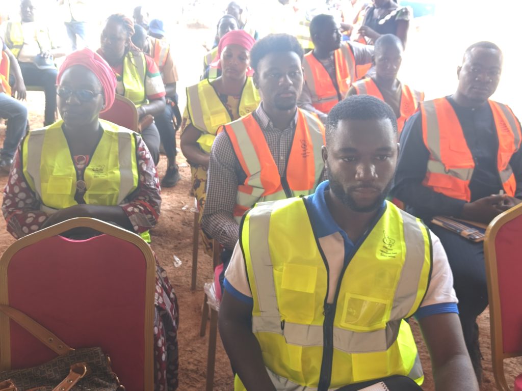 Membres de l'Ordre des ingénieurs en génie civil du Burkina Faso (OIGC-BF) lors d'un événement